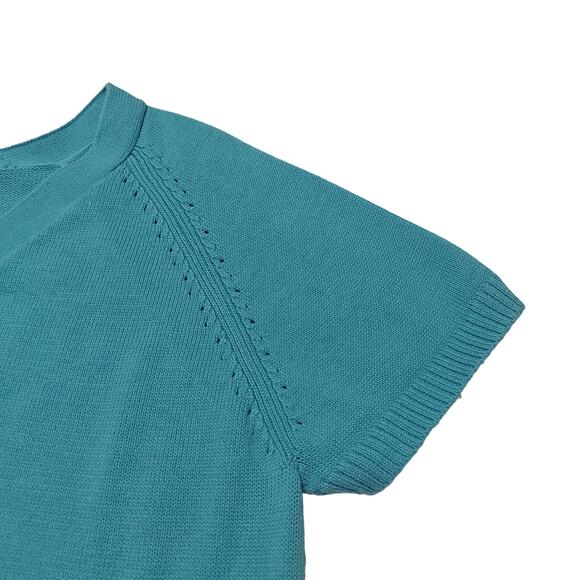 GAP Kids short-sleeved solid cropped cotton knit shrug - Picture 4 of 10